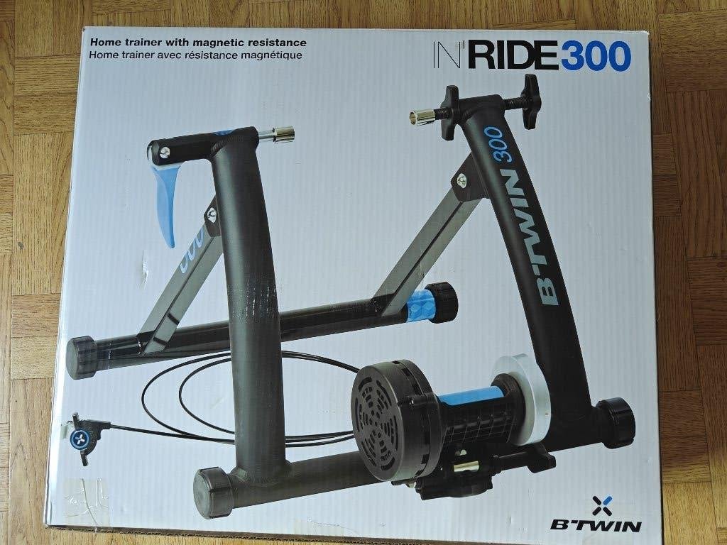 B’Twin In’Ride 300 fietstrainer, Sport en Fitness, Wielrennen, Ophalen, Zo goed als nieuw, Overige typen