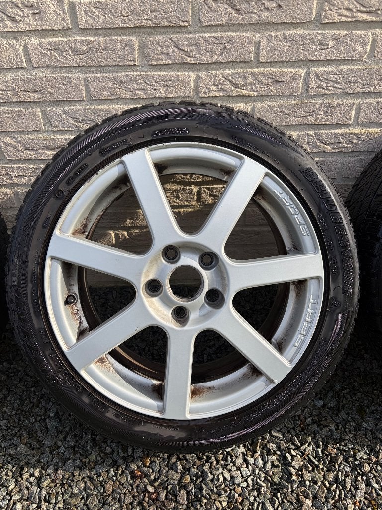 Bbs Seat sport winterset, Auto-onderdelen, Banden en Velgen, Ophalen, Gebruikt, 17 inch, Winterbanden