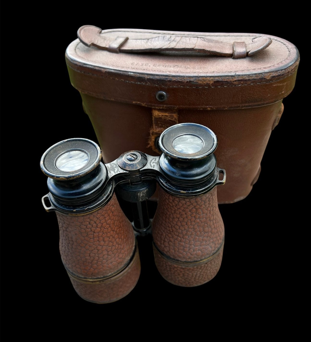 WWII Military Binoculars – U.S. Navy “Night Glass” Marked, Enlèvement ou Envoi, Marine