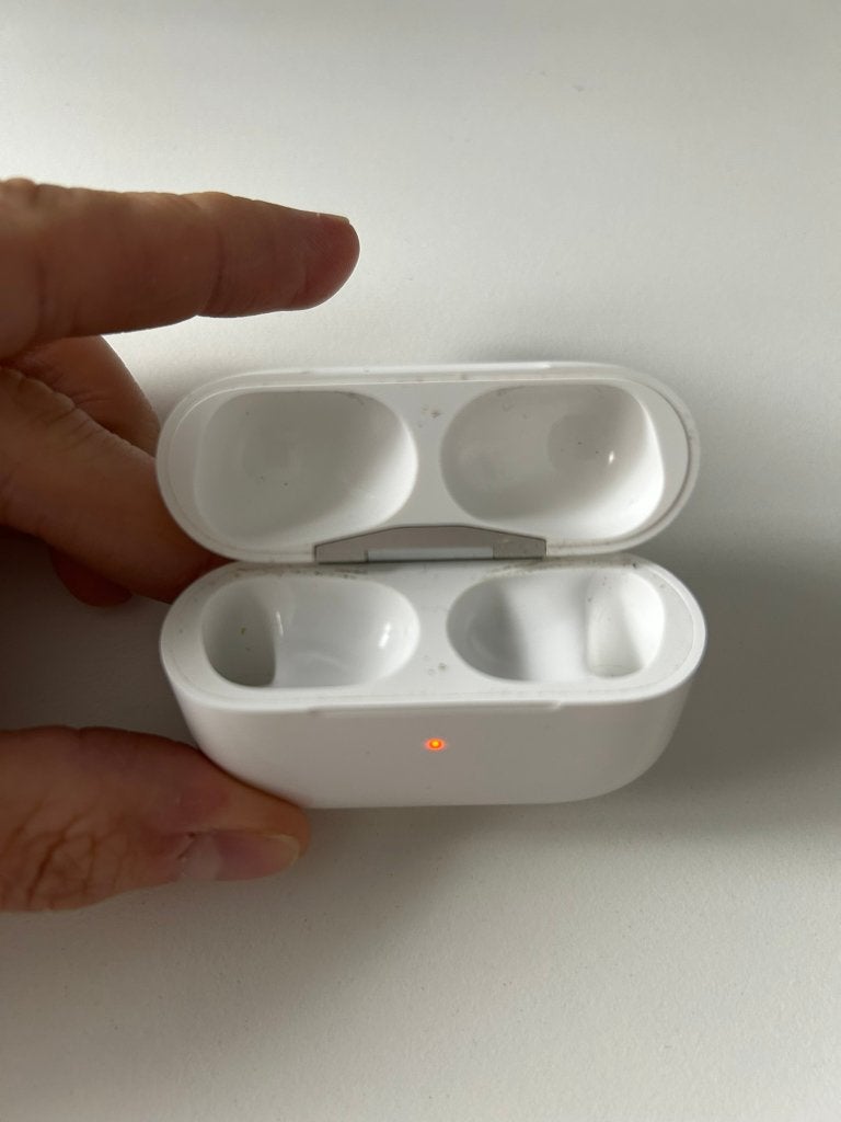 Apple AirPods Pro 1 – Oplaadcase met MagSafe (Lightning), Ophalen, Gebruikt, In gehoorgang (in-ear), Apple