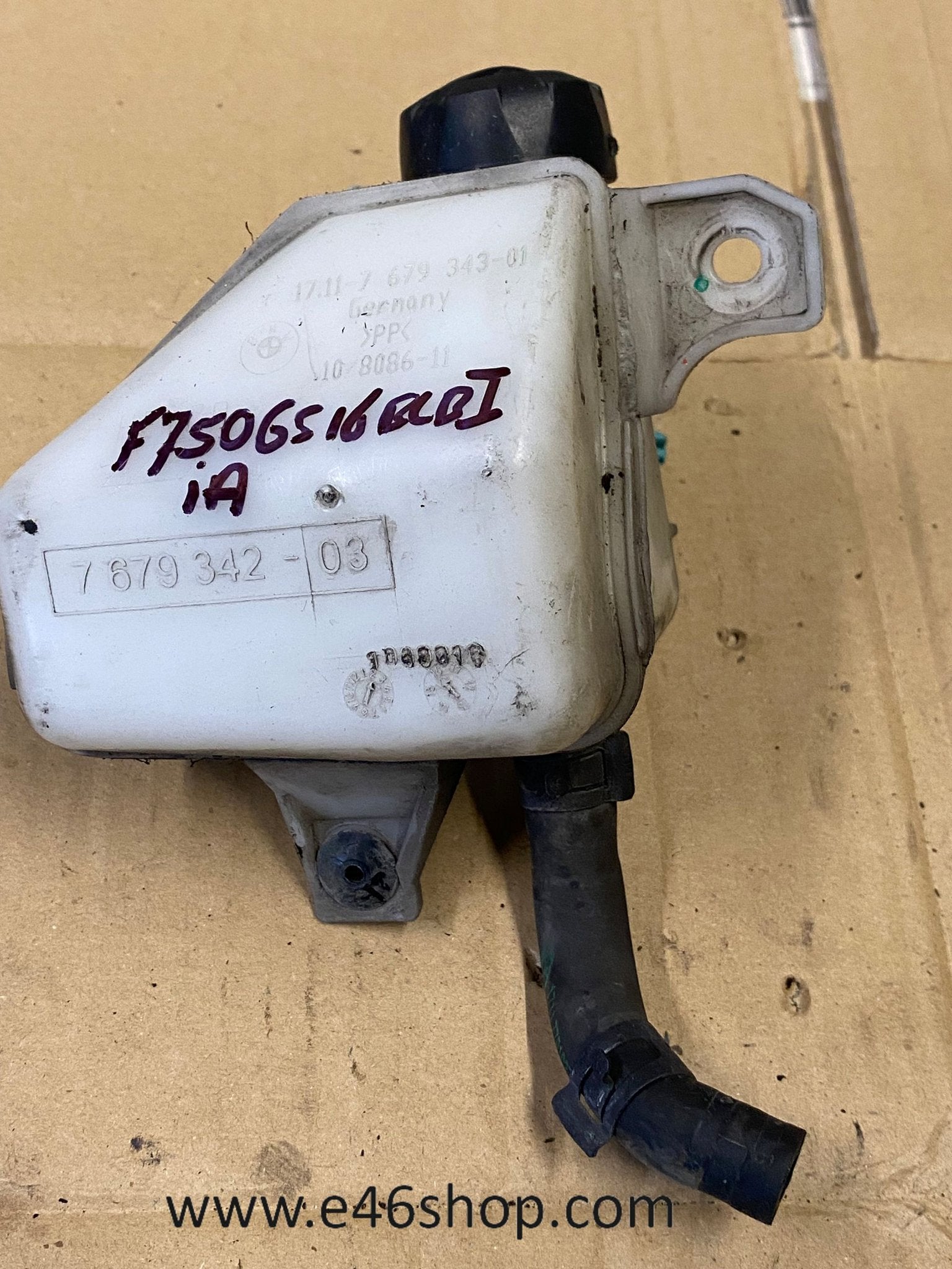KOELVLOEISTOFTANK RADIATEUR BMW F650 F700 F800 17117679343, Motos, -, Utilisé, -, -