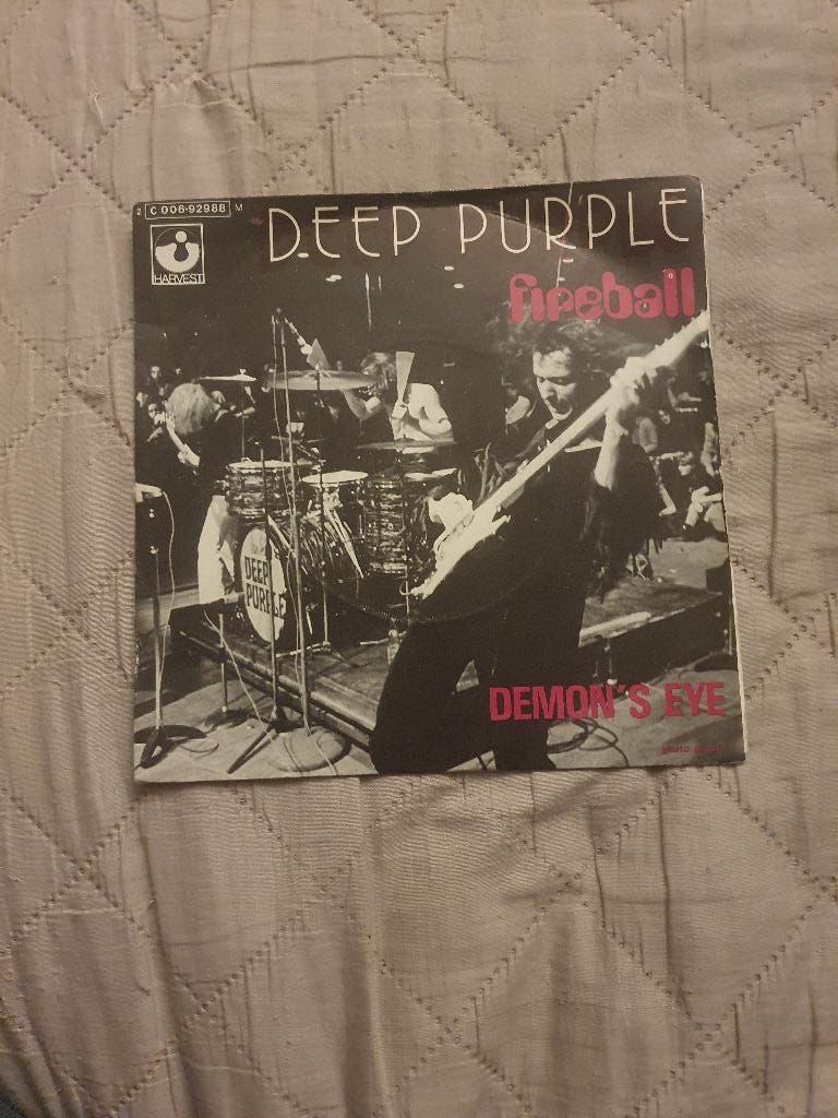 S - Deep Purple – Fireball - 1971, Cd's en Dvd's, Vinyl Singles, 7 inch, Single, Ophalen of Verzenden, Rock en Metal