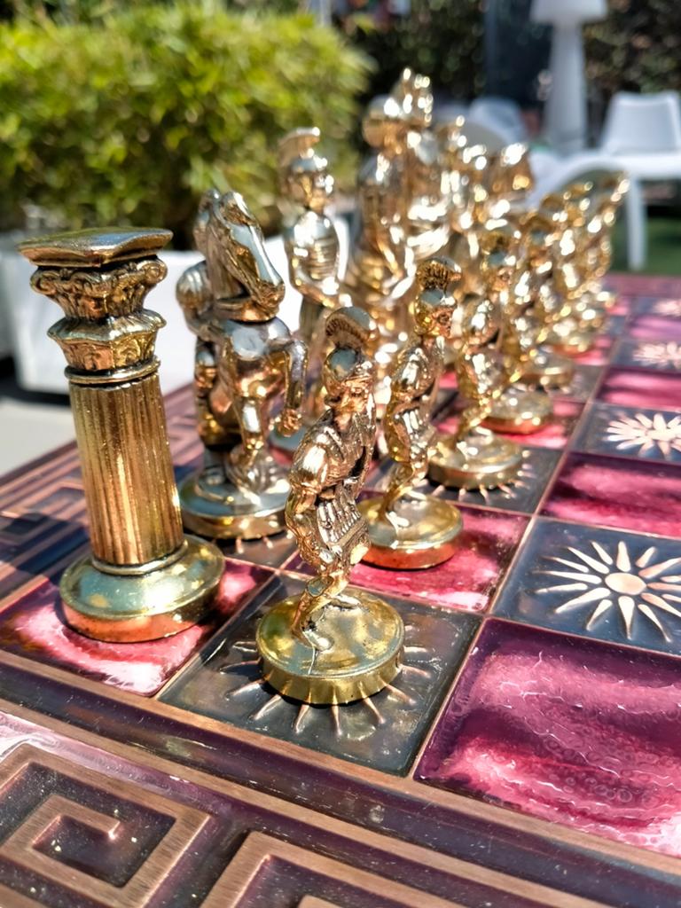 Schaakspel Grieks ., Ophalen