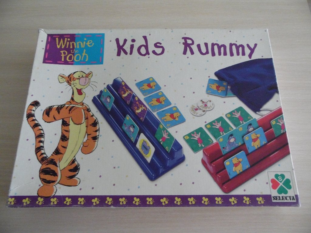 KIDS RUMMY     WINNIE L'OURSON, Enlèvement ou Envoi, Comme neuf