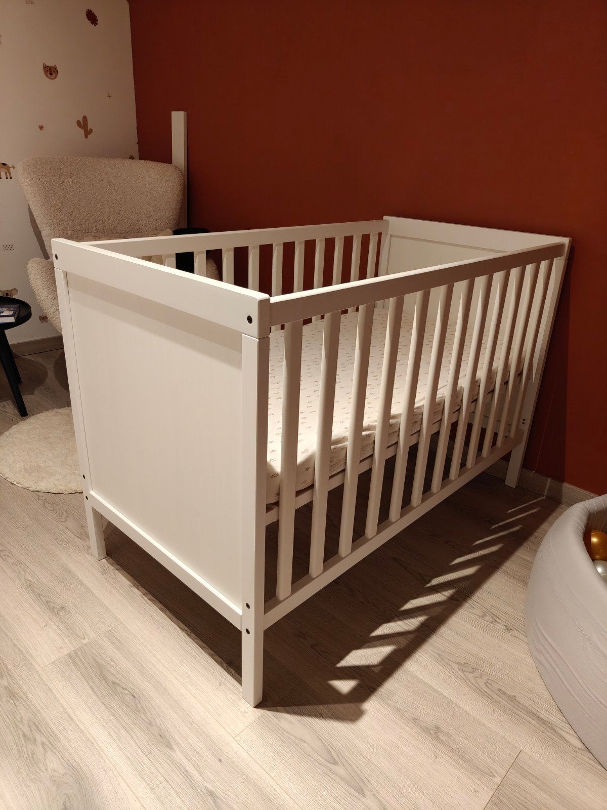 Complete babykamer, Ophalen