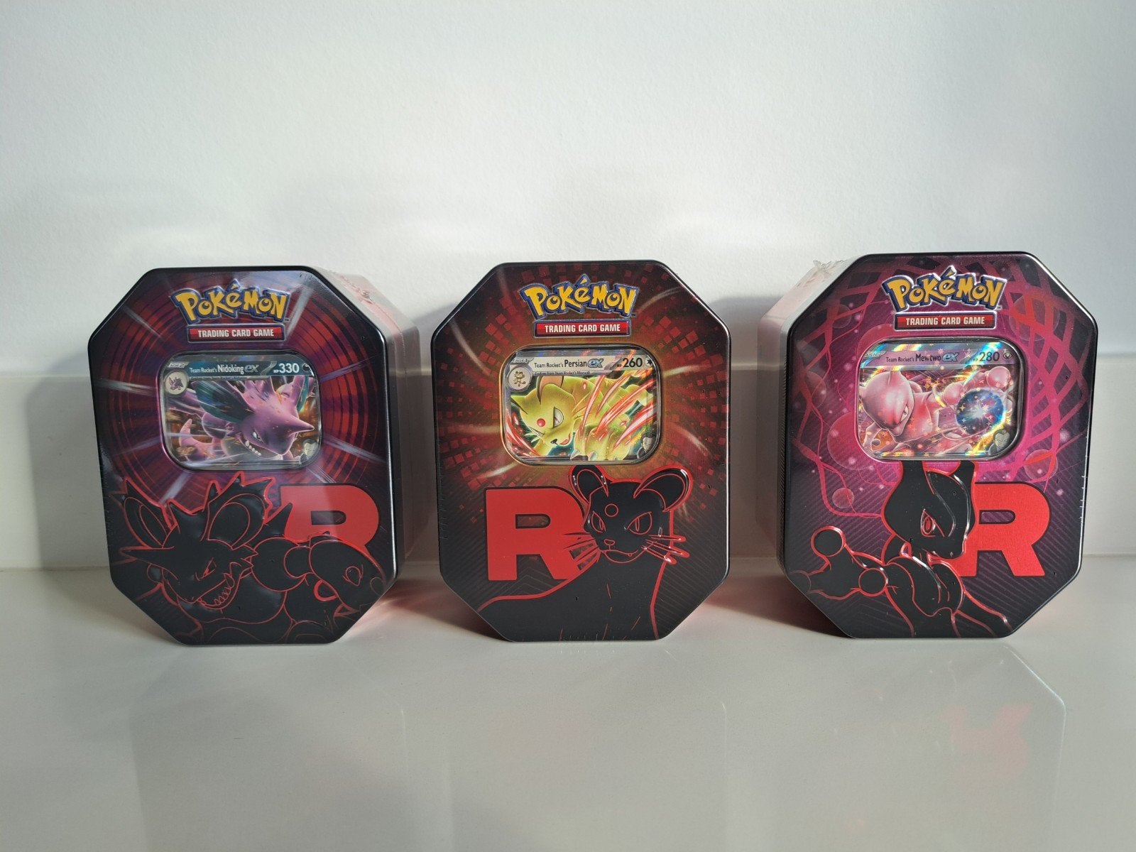 Team Rocket tin (Art set), Ophalen, Nieuw, Boosterbox, Foil