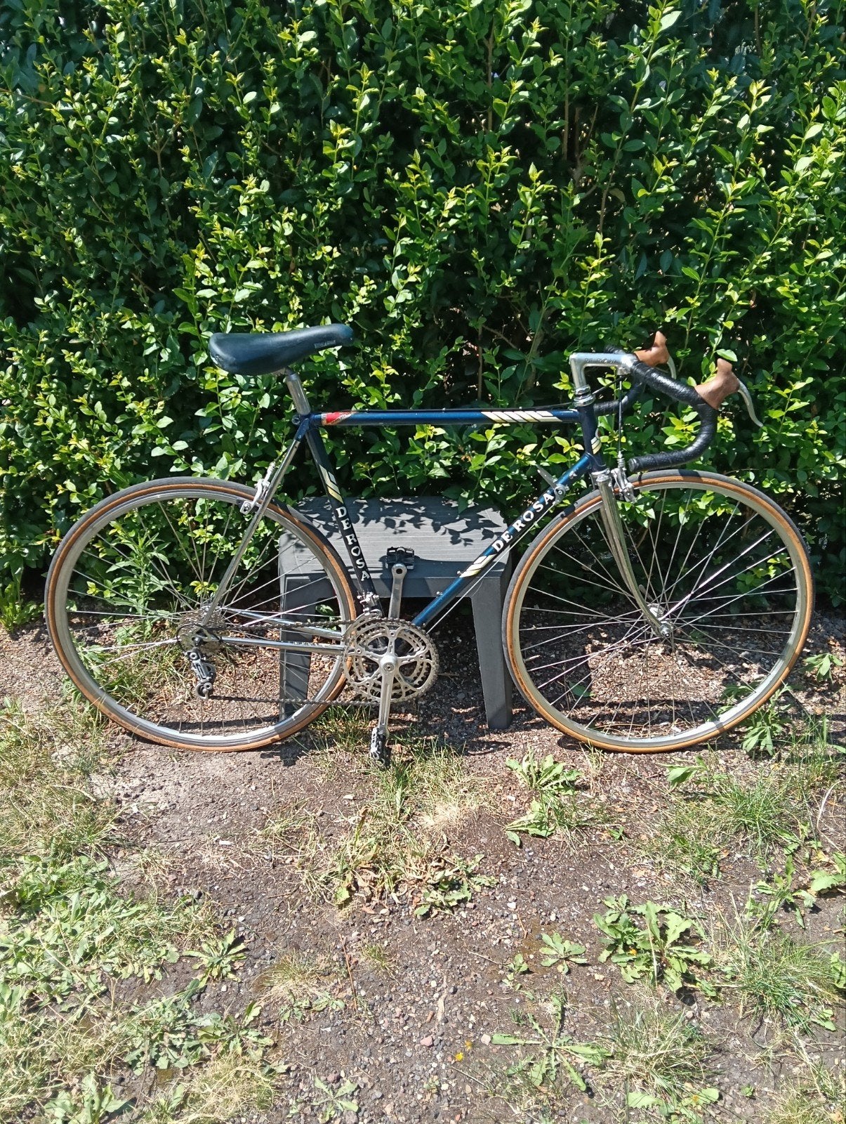 De rosa race bike 1970s
new brake pads, well maintained, sto, Enlèvement ou Envoi, Frein sur jante, De rosa, Années 60 ou plus récent