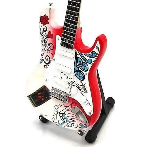 Miniatuur replica Fender Stratocaster gitaar - Jimi Hendrix, Ophalen of Verzenden, Nieuw