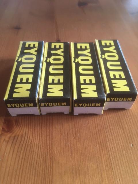 Bougies d'allumage Eyquem 755L, 4 pièces, neuves., Enlèvement ou Envoi, Neuf, Pièces Oldtimer ou Ancêtre