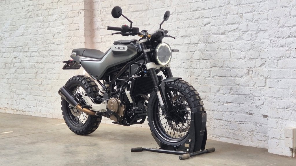 Husqvarna Svartpilen 401 Scrambler Look, A2 @motomobilia, Entreprise, Neuf, Permis Moto A2 minimum, 401 cm³