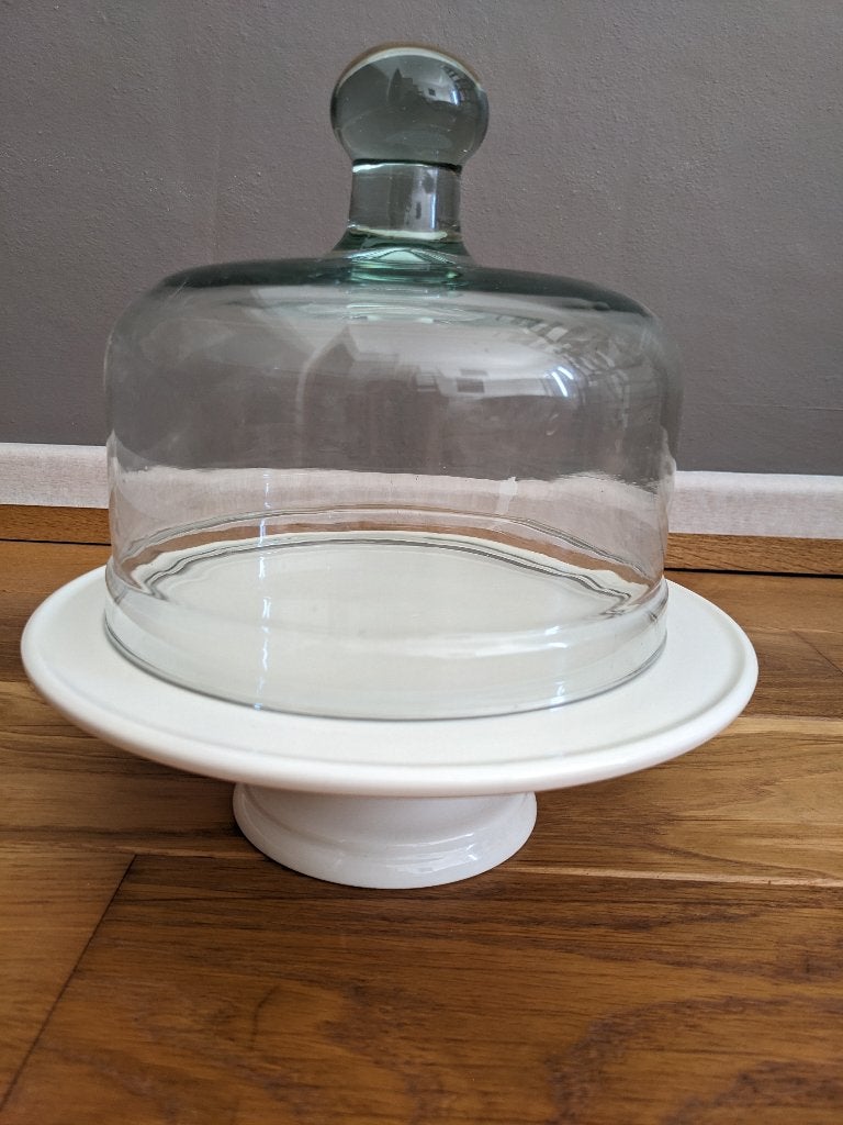 Displaydisplay voor gebak, Ophalen