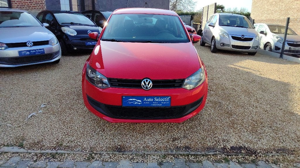 VW POLO// 1.2 ESSENCE/ 100000KM / CARNET//GARANTIE, Autos, Volkswagen, Rouge, Achat, Entreprise, Boîte manuelle