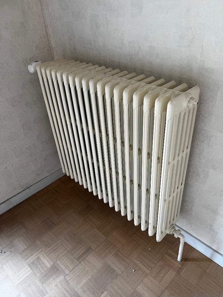 Fonten radiatoren, Doe-het-zelf en Bouw, Verwarming en Radiatoren, Ophalen, Gebruikt, Radiator