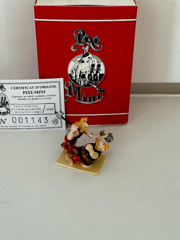 Cétautomatix & Ordralfabétix pixi - mini village Asterix, Enlèvement ou Envoi, Astérix et Obélix