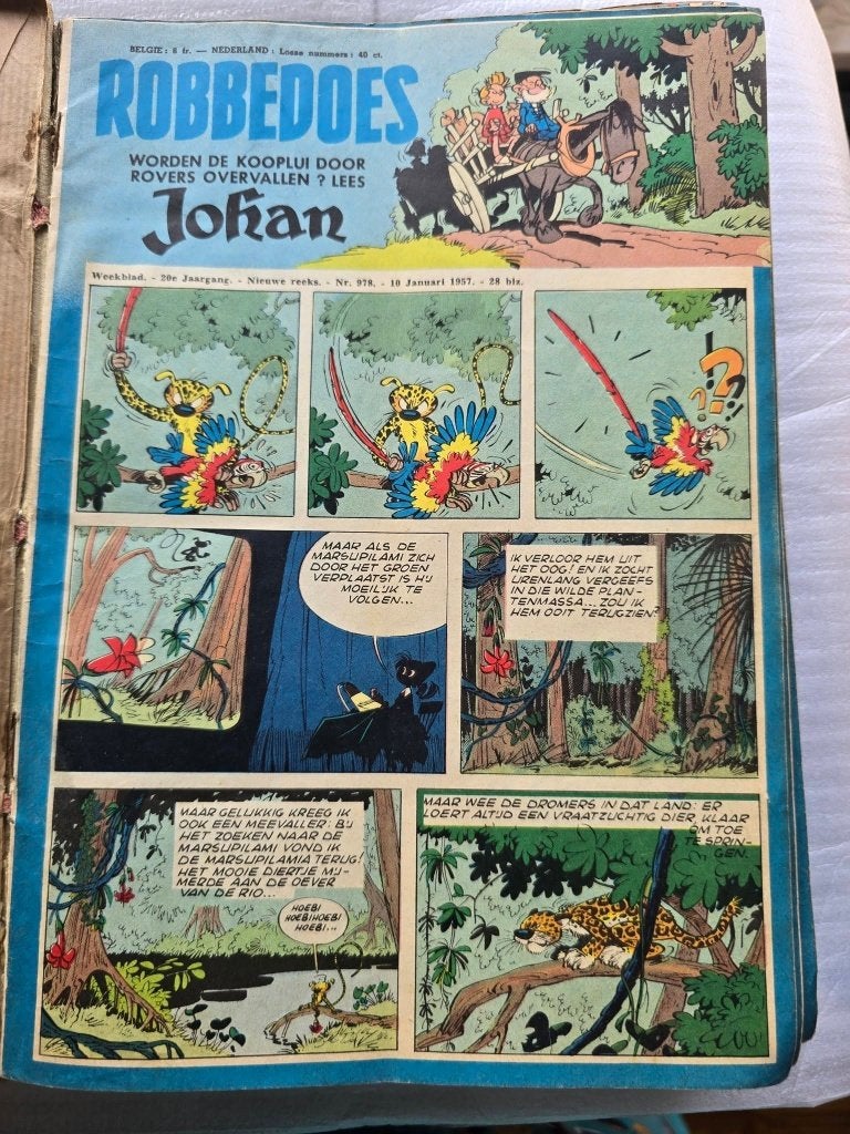Robbedoes Weekblad 1957, Boeken, Ophalen