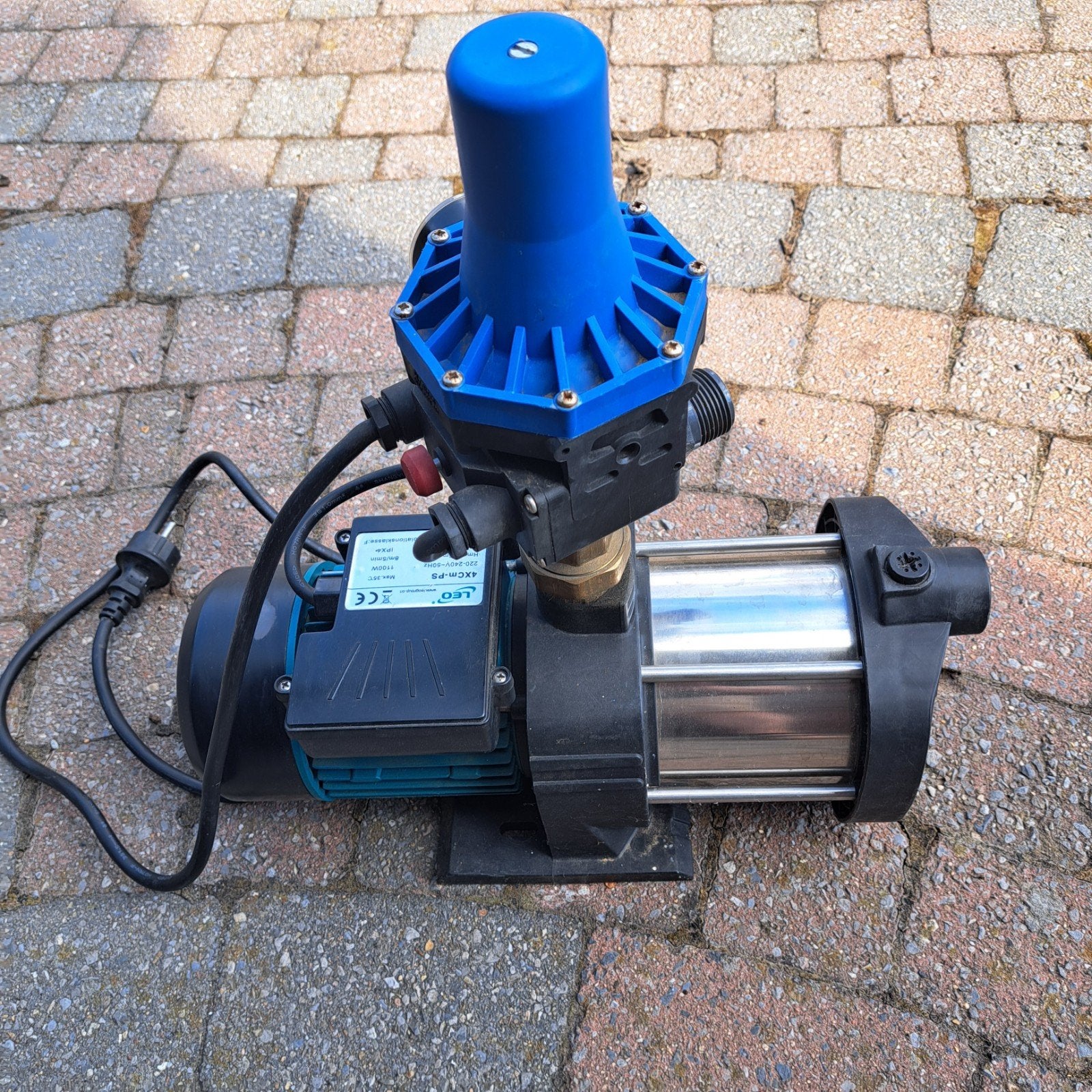 Waterpomp, Ophalen