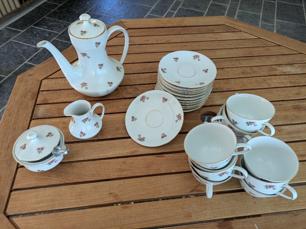 Service à café vintage (PMR Bavaria Jaeger& Co), Enlèvement