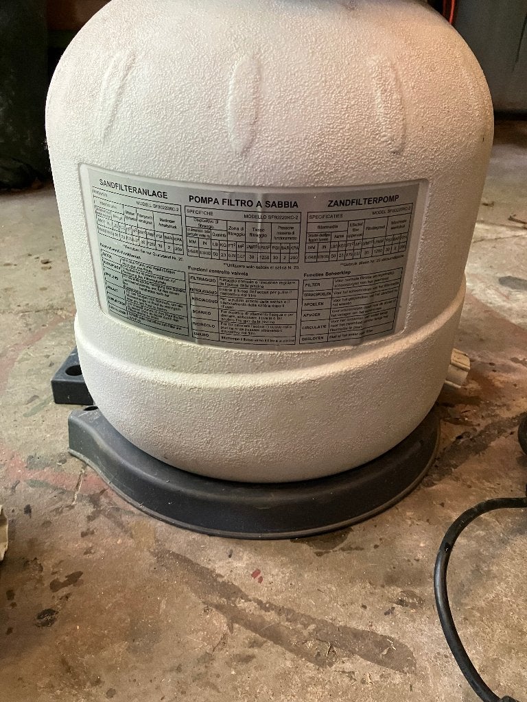 Zandfilter pomp Intex, Ophalen, Gebruikt, Filter