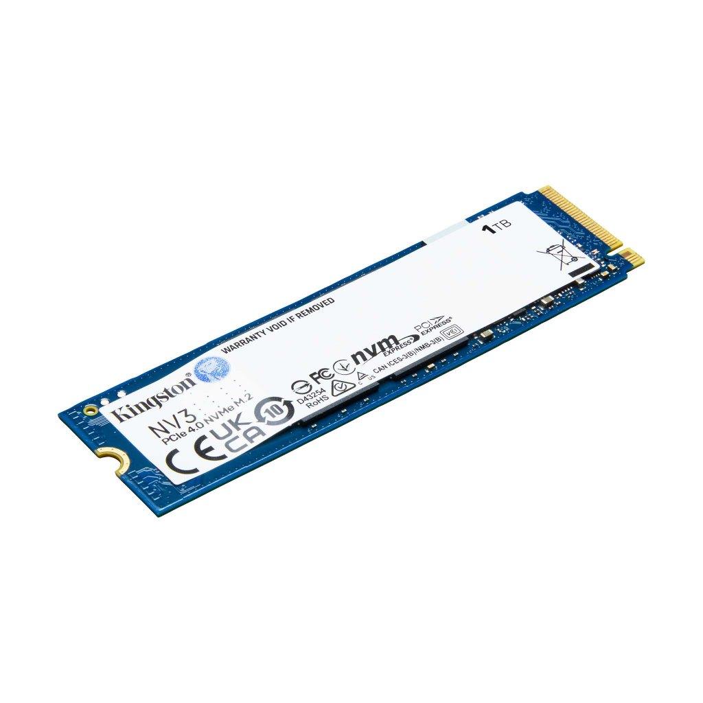 Kingston NV3 NVMe SSD 1TB PCIe 4.0 M.2 – Nieuw, Computers en Software, Harde schijven, Kingston, SSD, Nieuw, Ophalen of Verzenden