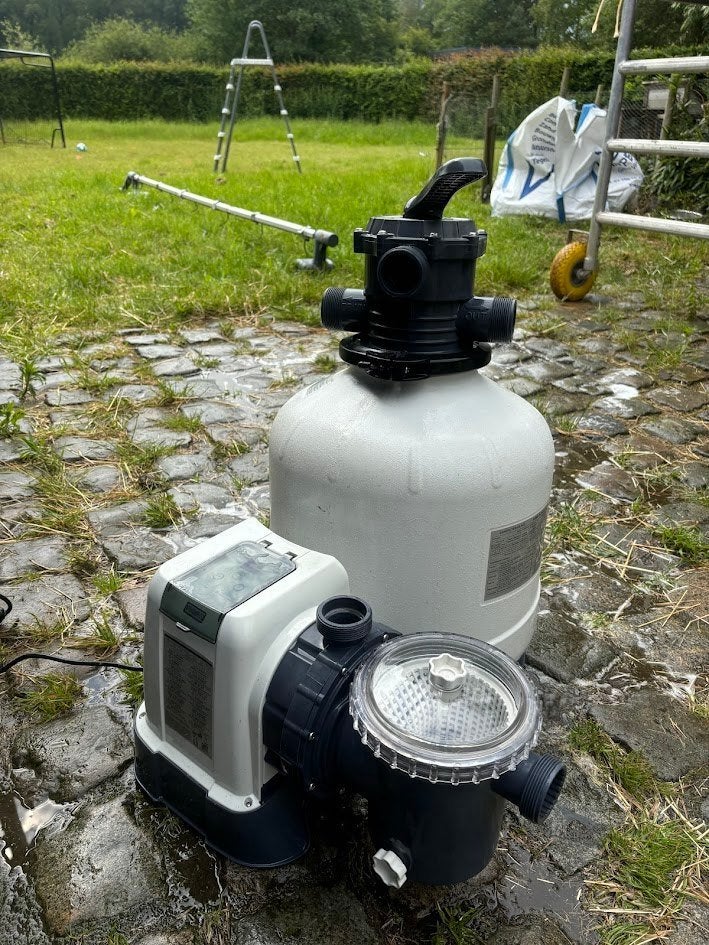 INTEX zandfilterpomp SF60220RC-2, Ophalen, Gebruikt, Zwembadpomp