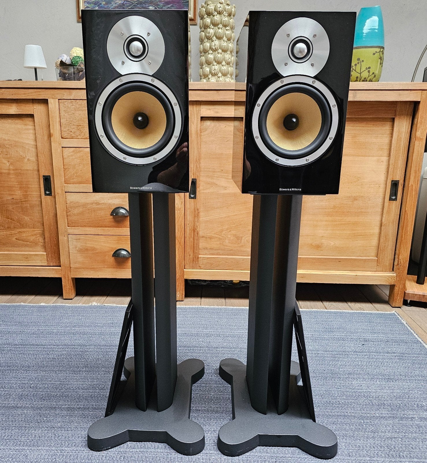 Bowers & Wilkins CM5 Piano Black (Topstaat!), Audio, Tv en Foto, Luidsprekerboxen, Ophalen, Zo goed als nieuw, Bowers & Wilkins (B&W)