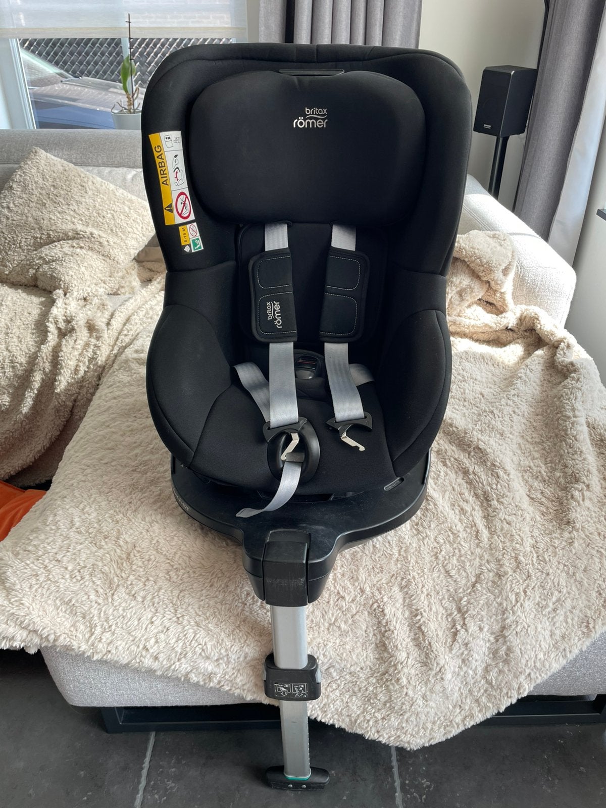 Autostoel britax romer dualfix m i-size, Kinderen en Baby's, Ophalen, Zo goed als nieuw, Romer