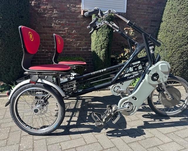 Van Raam Fun2Go - Nieuwe accu - 8 versnellingen, Vélos & Vélomoteurs, Vélos | Tricycles, Enlèvement ou Envoi, Comme neuf, Van Raam