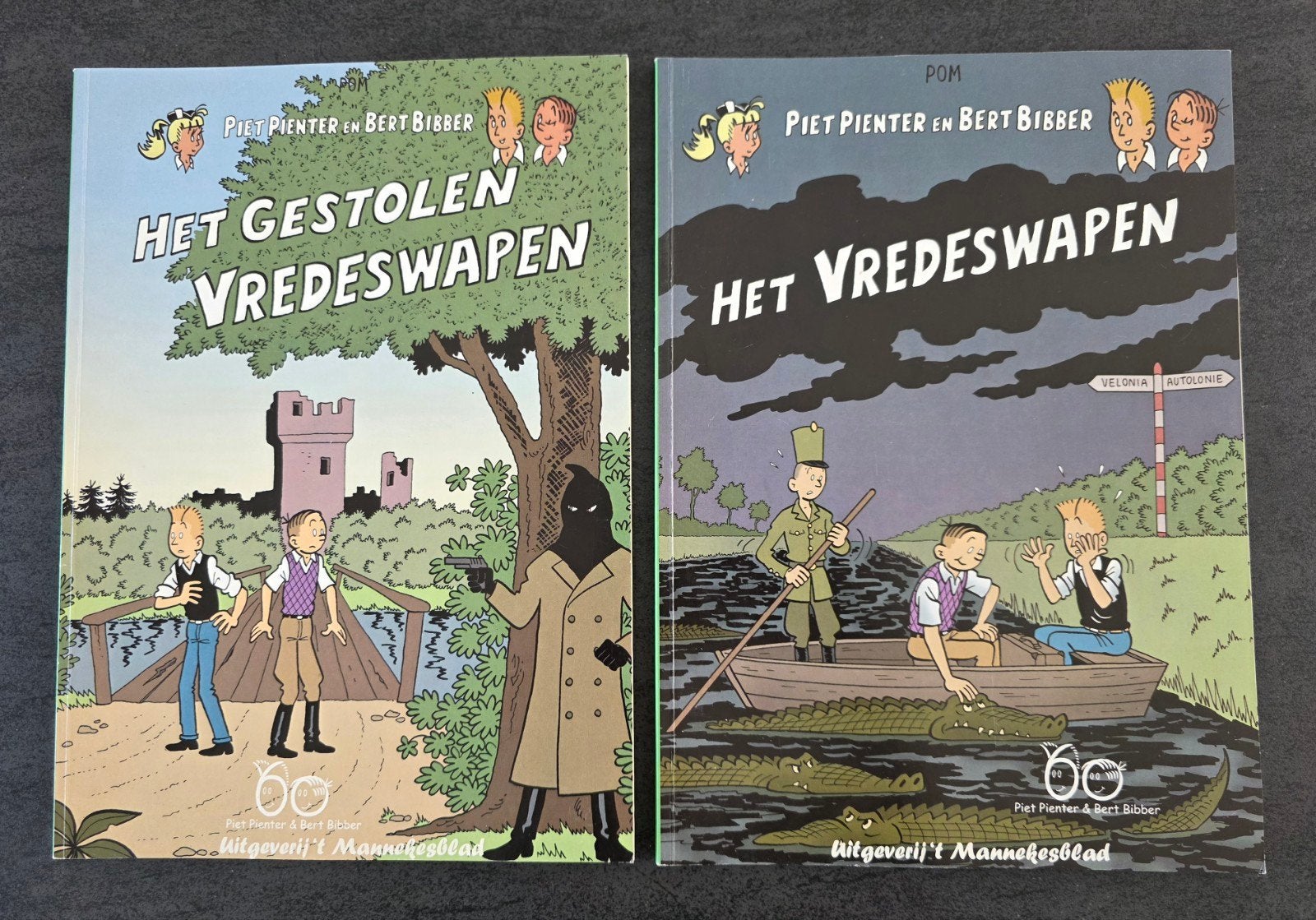 Strips: Piet Pienter en Bert Bibber :Uitgeverij Mannekesblad, Enlèvement ou Envoi, Comme neuf