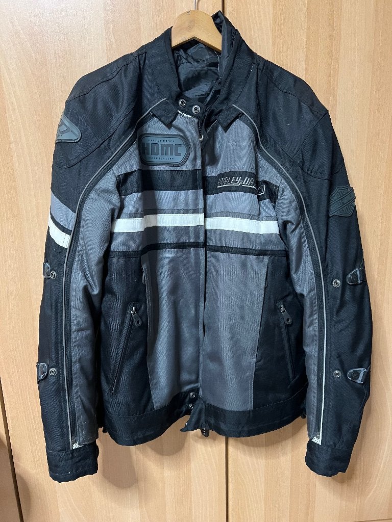 Motor vest harley davidson, Kleding | Heren, Ophalen, Maat 52/54 (L), Meerkleurig, Zo goed als nieuw