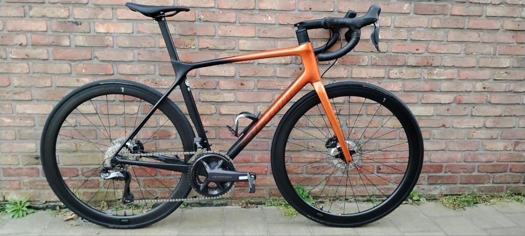 Giant tcr advanced pro 0 disc-di2 ultegra amber glow M/L, Fietsen en Brommers, Ophalen of Verzenden, Giant