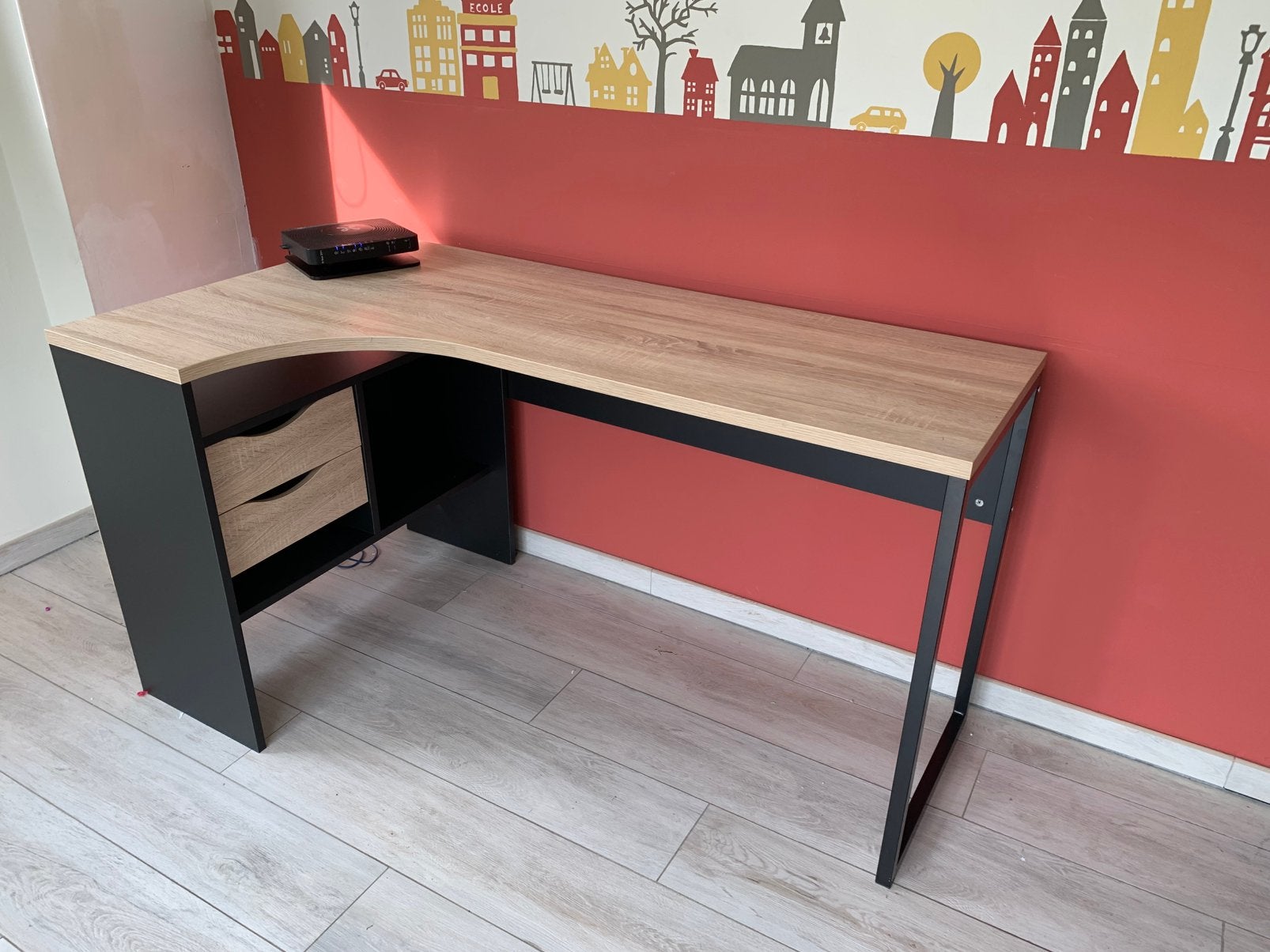 Bureau, Utilisé, Bois, Moderne, Enlèvement