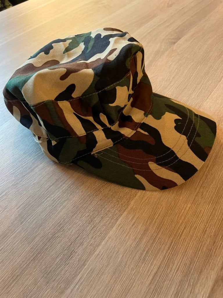 leger/ expeditie/ camouflage pet, Kinderen en Baby's, Ophalen of Verzenden