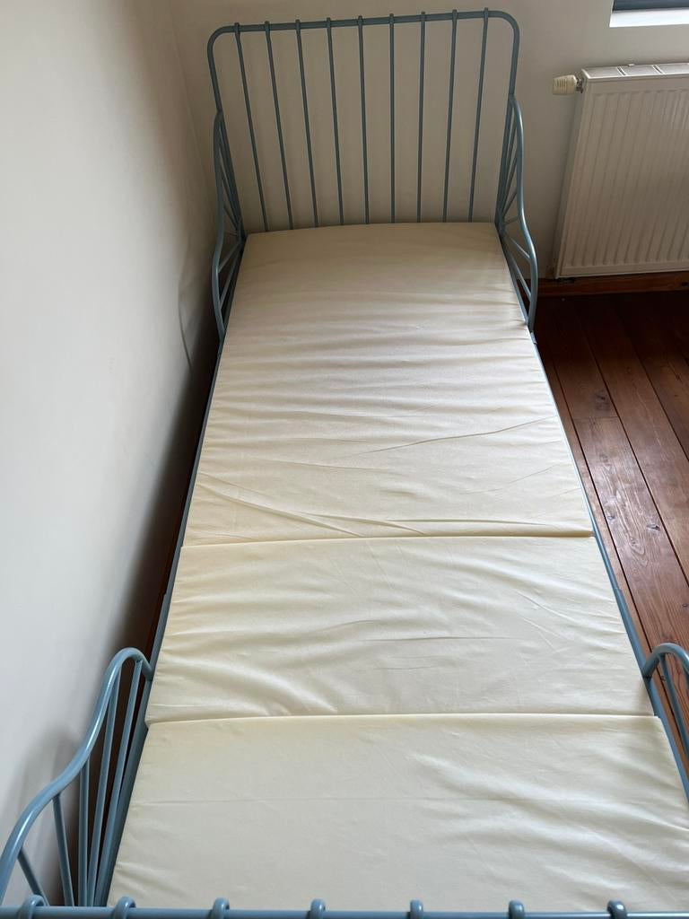 PLUTTEN foammatras meegroeibed (Ikea), Ophalen, 70 tot 85 cm, Zo goed als nieuw, Matras