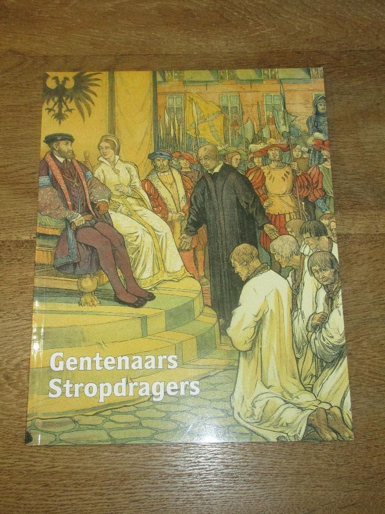 GEILLUSTREERDE BROCHURE GENT GENTENAARS STROPDRAGERS 1995, Ophalen of Verzenden, Zo goed als nieuw