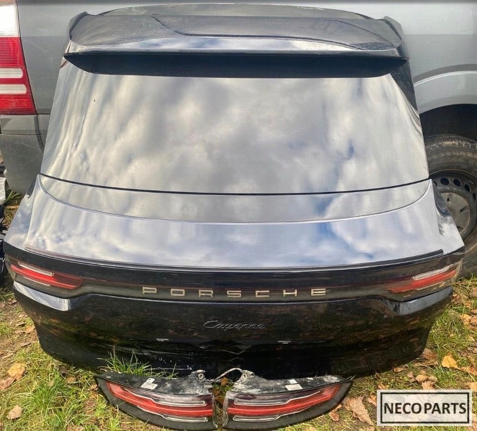 PORSCHE CAYENNE COUPE ACHTERKLEP ACHTERBUMPER ACHTERLICHTEN, Auto-onderdelen, Gebruikt, -, Porsche, Ophalen of Verzenden