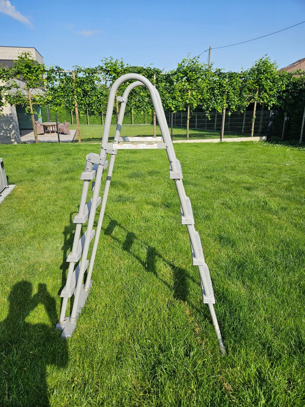 Ladder zwembas 1m22, Tuin en Terras, Ophalen, Ladder