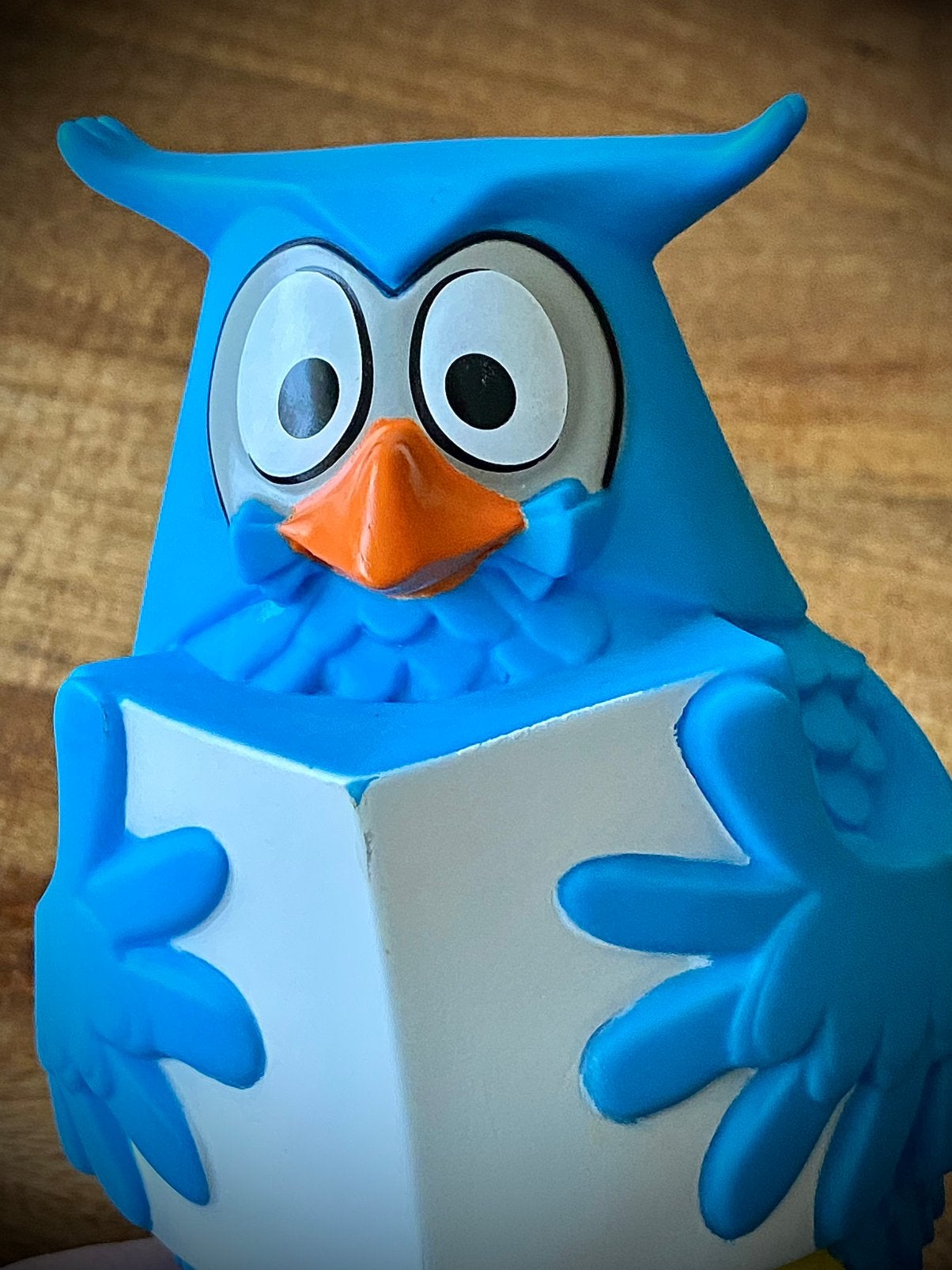 Fabeltjeskrant Meneer de Uil spaardoos 🦉📖🪙💶, Envoi, Comme neuf, Synthétique, Animal