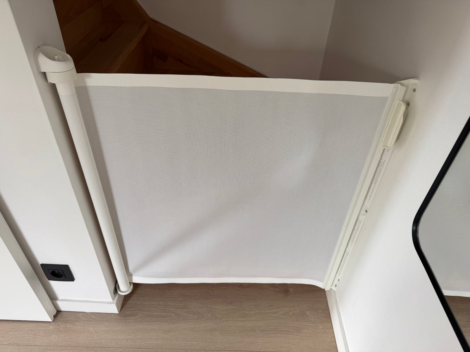 Lascal Kiddy Guard Assure, Oprolbaar Veiligheidsrekje trap, Kinderen en Baby's, Traphekjes, Ophalen, Zo goed als nieuw