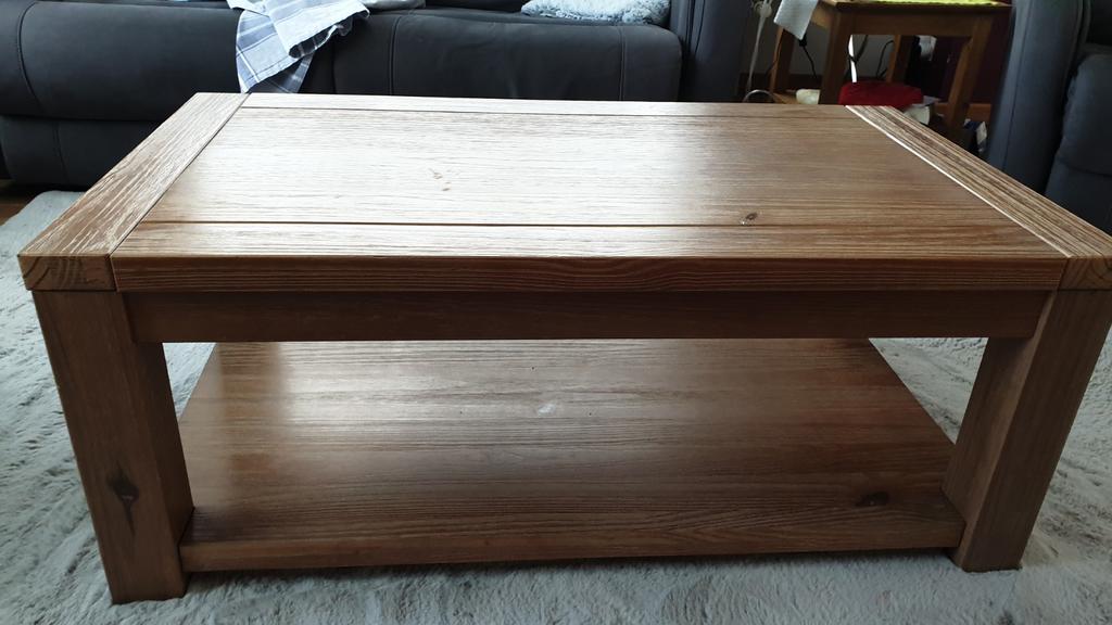 Salontafel met onderblad, Huis en Inrichting, Ophalen