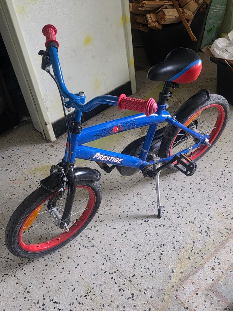Spiderman kinderfiets 16 inch, Fietsen en Brommers, Fietsen | Jongens, Ophalen, 16 inch