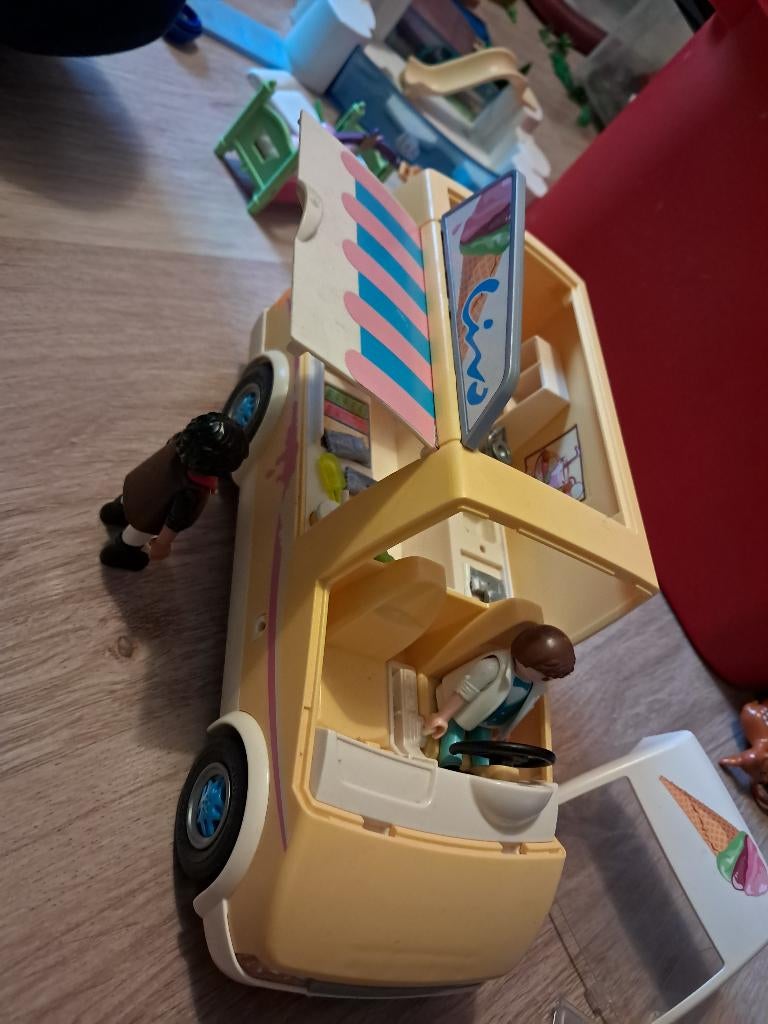 Playmobile ijskar, Ophalen, Gebruikt