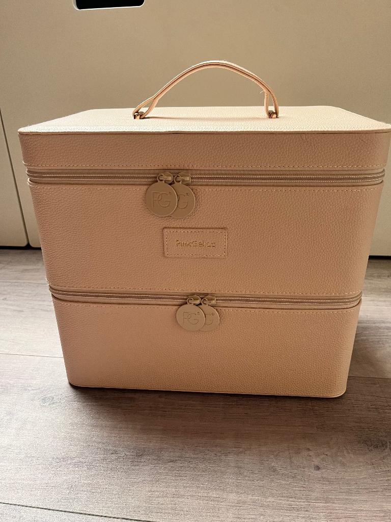 Pink Gellac + accessoires (lamp,koffer,…), Ophalen, Gebruikt, Overige kleuren, Accessoires