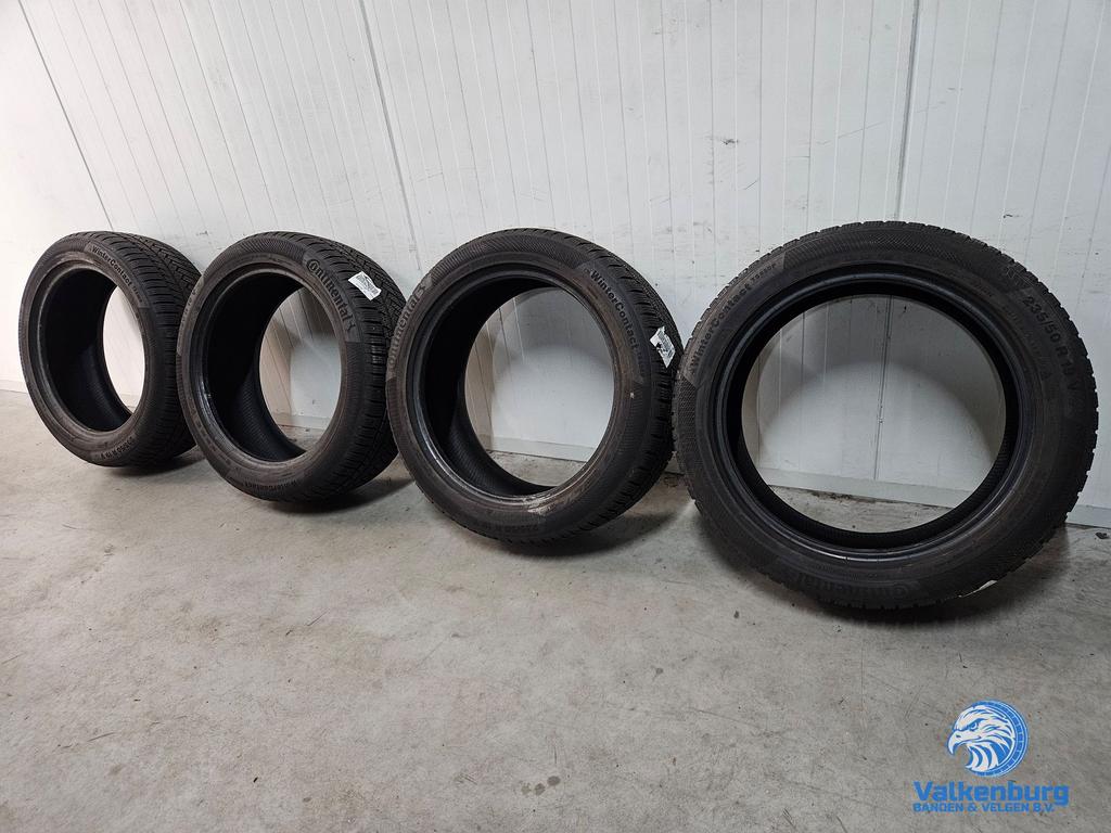 6-7mm! Winterbanden 235/50R19 Continental WinterContact TPS8, Auto-onderdelen, Banden en Velgen, 19 inch, Gebruikt, -, -