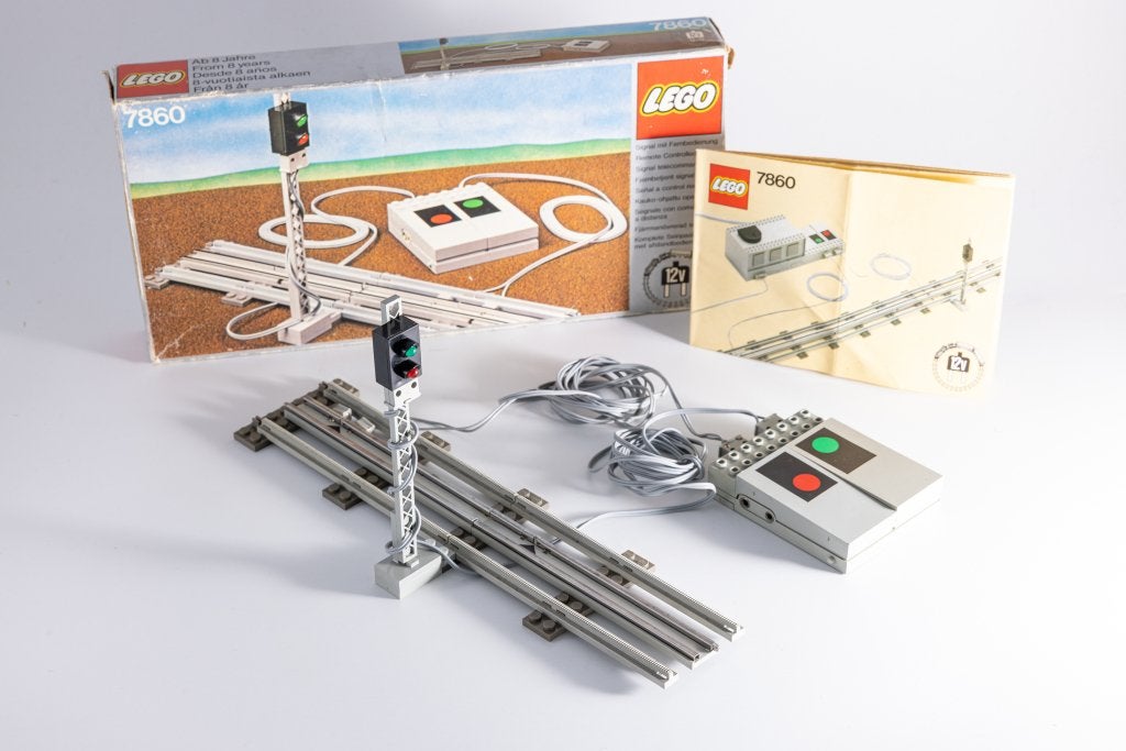 LEGO 7860 Remote Controlled Signal 12V (1980), Compleet, Gebruikt, Overige thema's, Lego