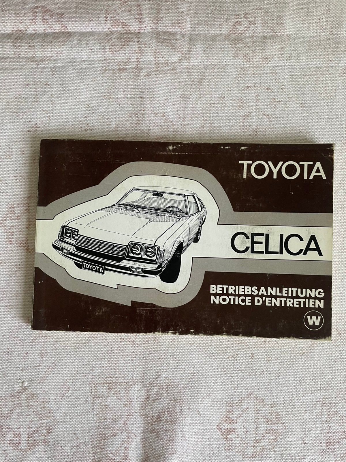 Manuel d'utilisation Toyota Celica 1978 en allemand/français, Enlèvement