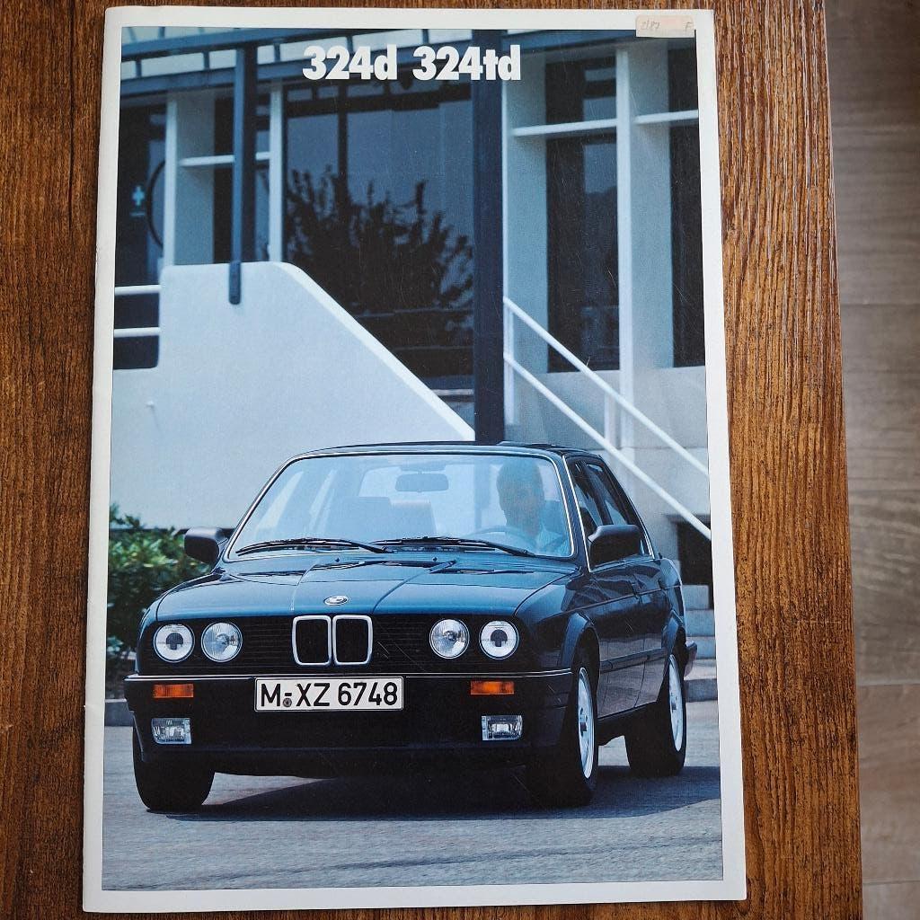 BMW  324d  324 td  1987, Boeken, Ophalen of Verzenden, Nieuw, BMW