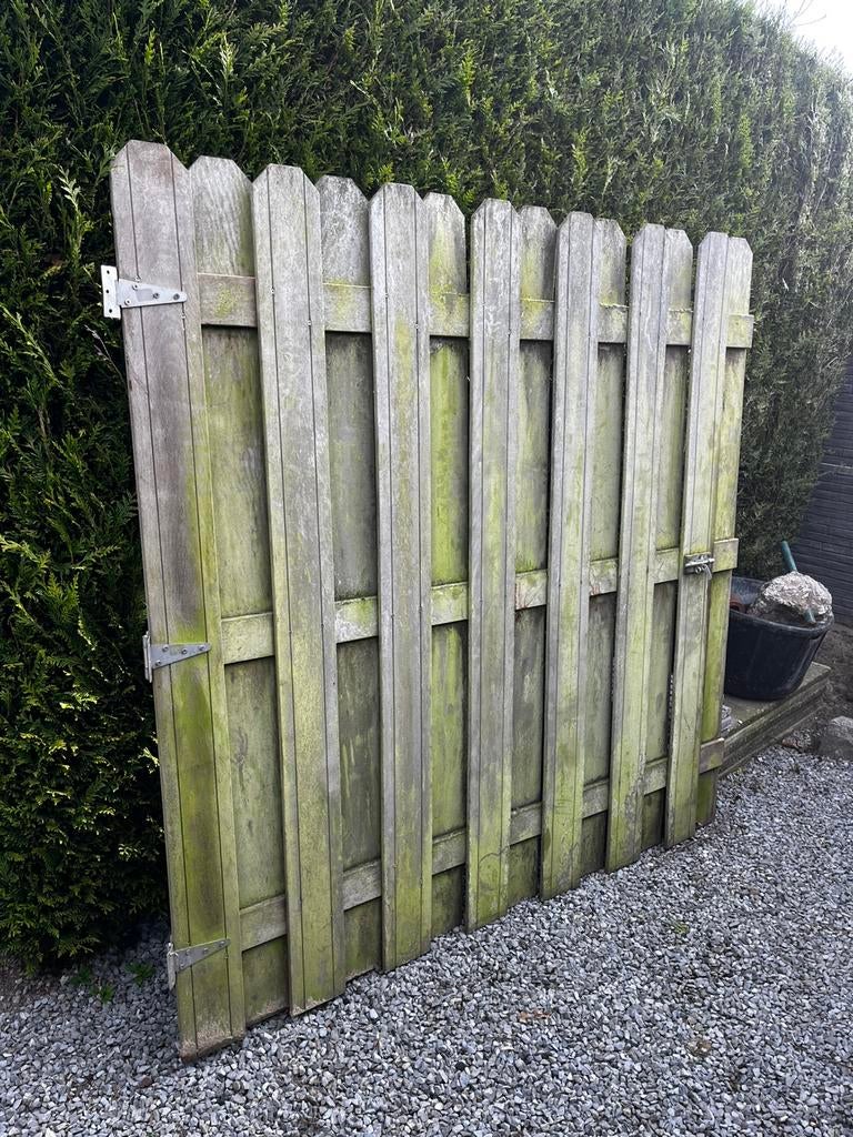 Poort 1,80 x 1,80, Tuin en Terras, Schuttingen, Ophalen, Hout
