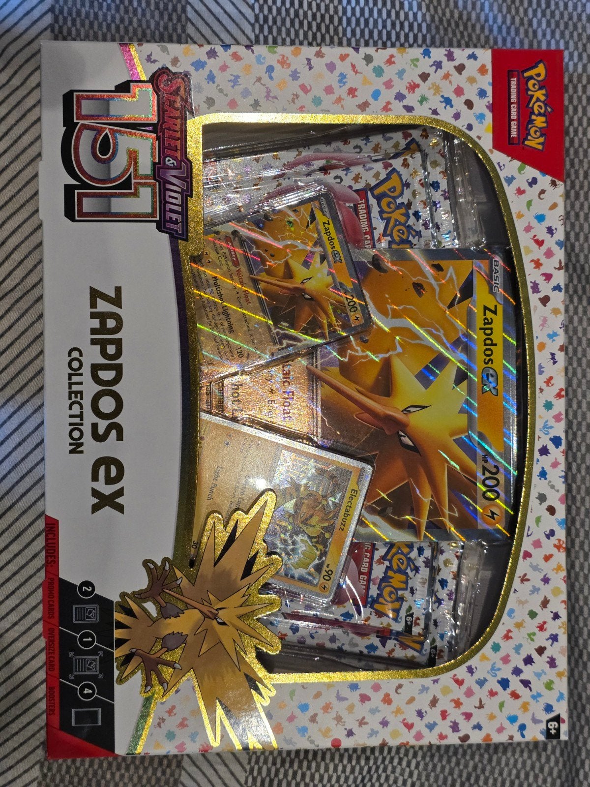 Collection ZAPDOS EX, Enlèvement