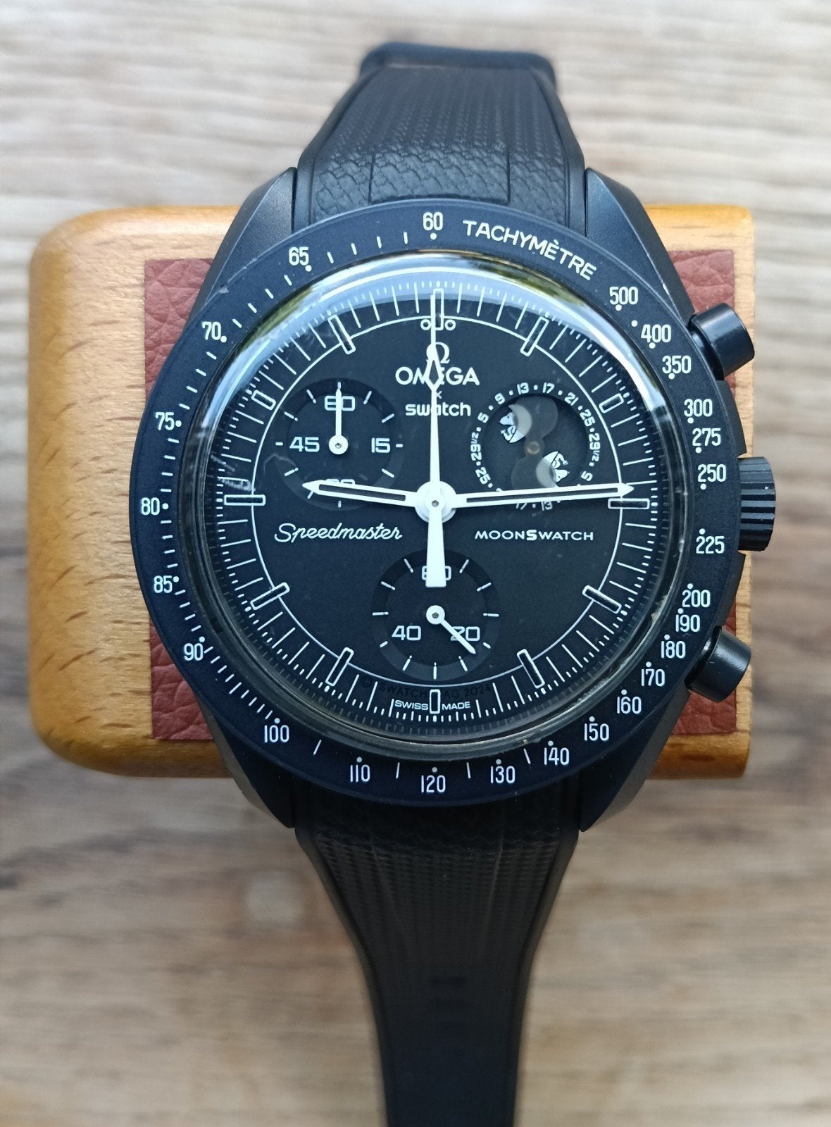Mission Omega x Swatch MoonsWatch vers la phase lunaire, Collections, Enlèvement ou Envoi, Comme neuf, Ustensile