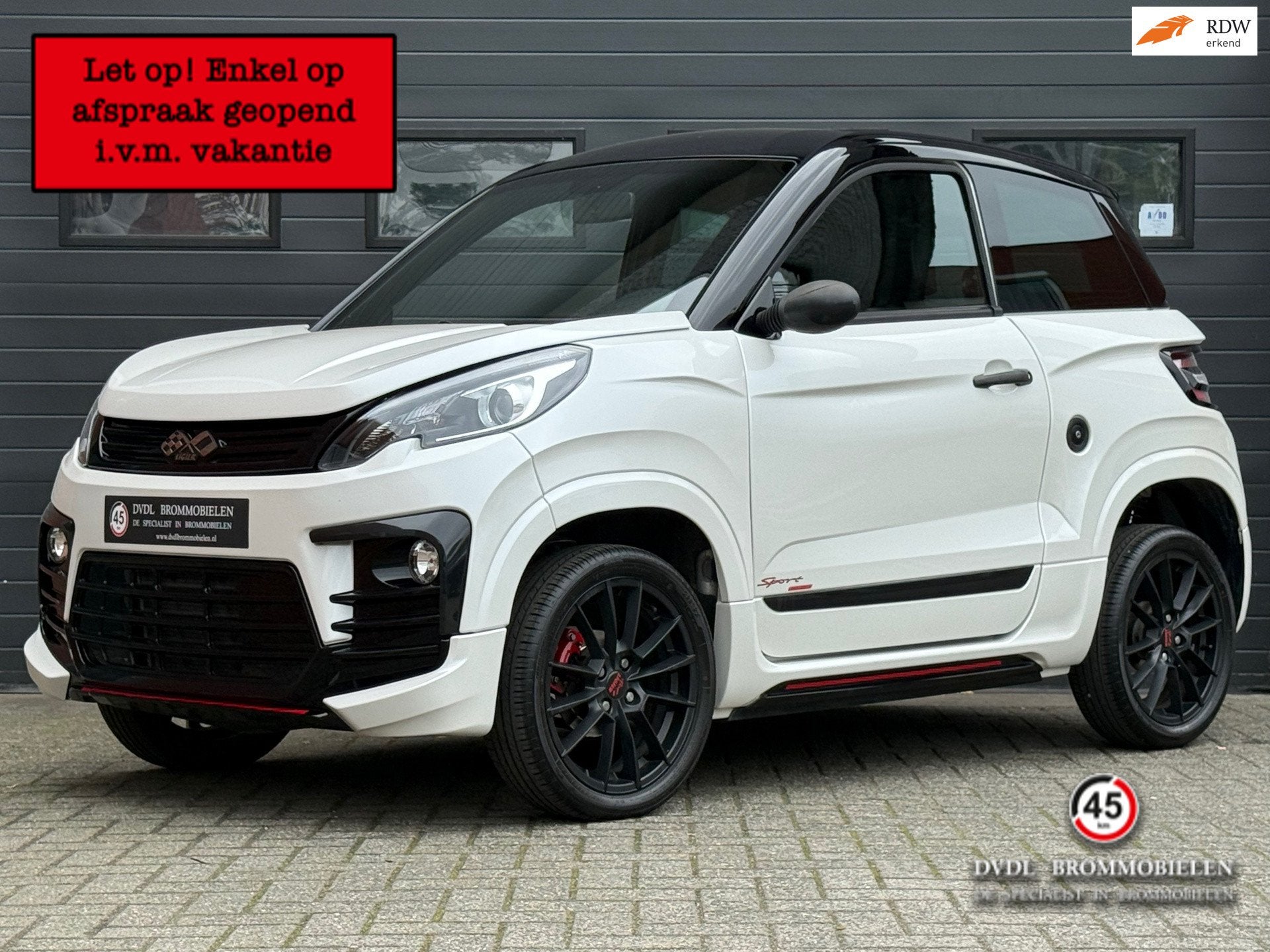 Ligier JS60 Sport Ultimate DCI Brommobiel 2022 CarPlay 29dkm, Gebruikt, Ligier